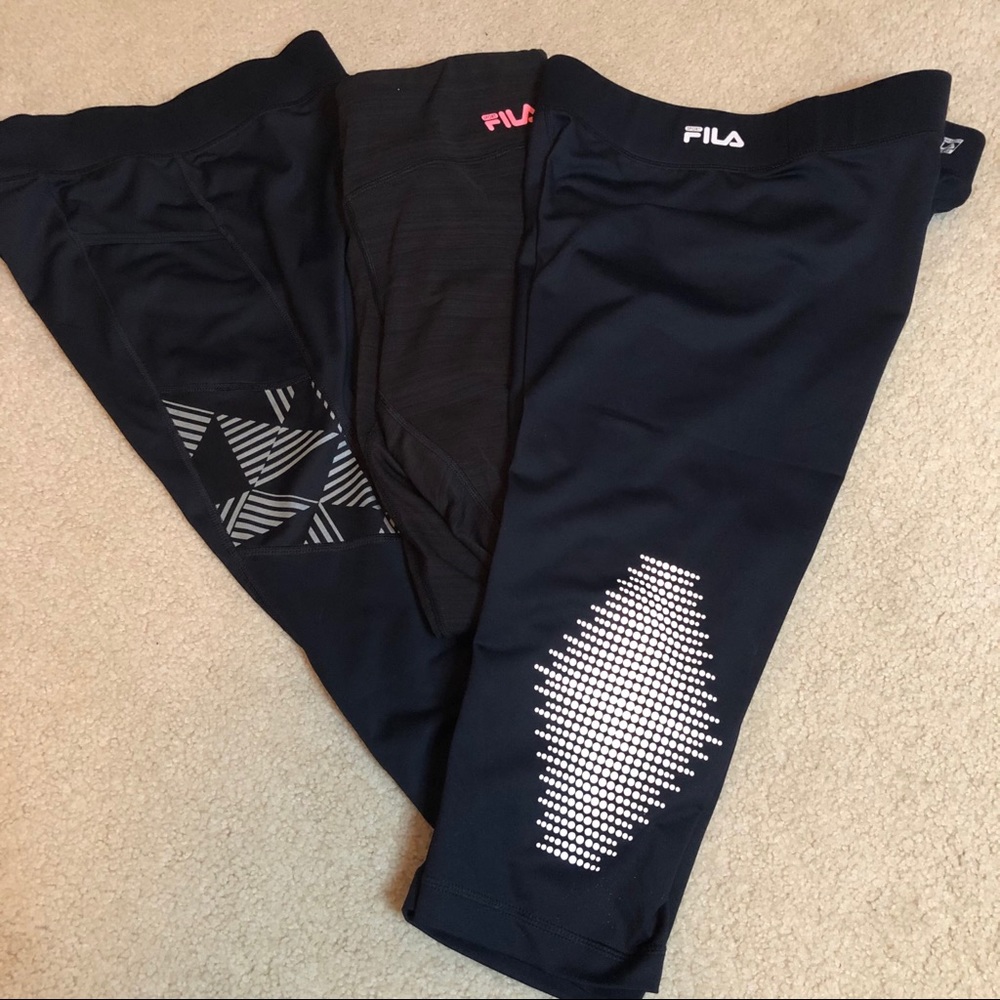 Fila fitness leggings bundle